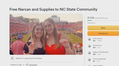Image for story: NC State students raise funds for Narcan to combat campus opioid overdoses