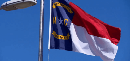 FILE - Pictured: North Carolina state flag. (Photo credit: WLOS staff)